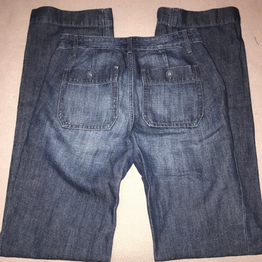 J.crew wide leg trouser jean
